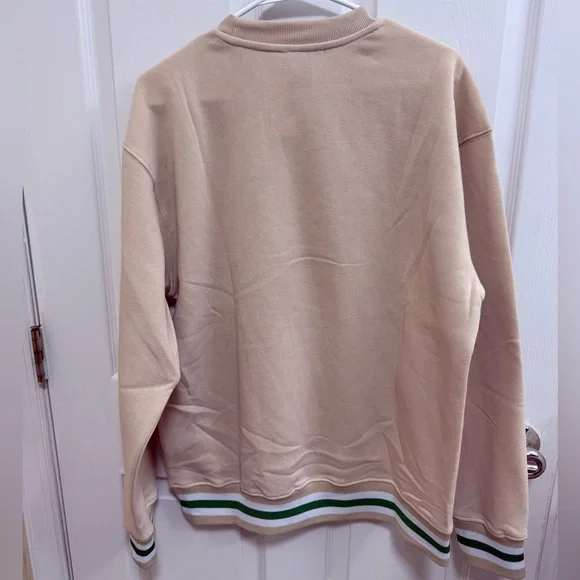 NWT NFL Philadelphia Eagles Tan Crewneck Sweatshirt, Size Large - Picture 5 of 6